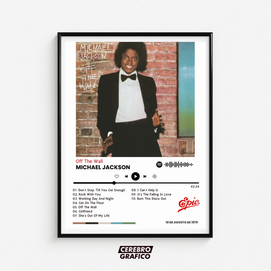 Cuadro Música Michael Jackson - Off The Wall
