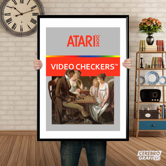 Cuadro ATARI Video Checkers
