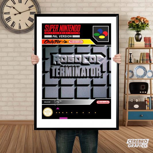 Cuadro SNES Robocop vs Terminator
