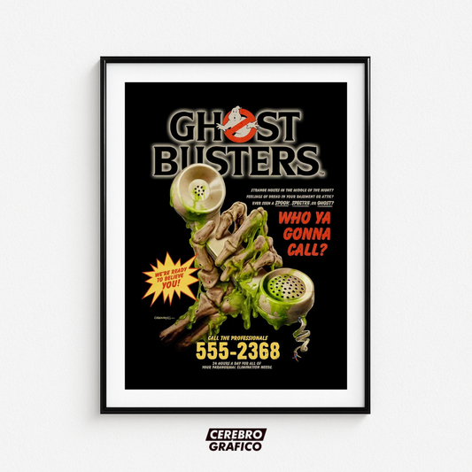 Cuadro Película Los Cazafantasmas - GhostBusters