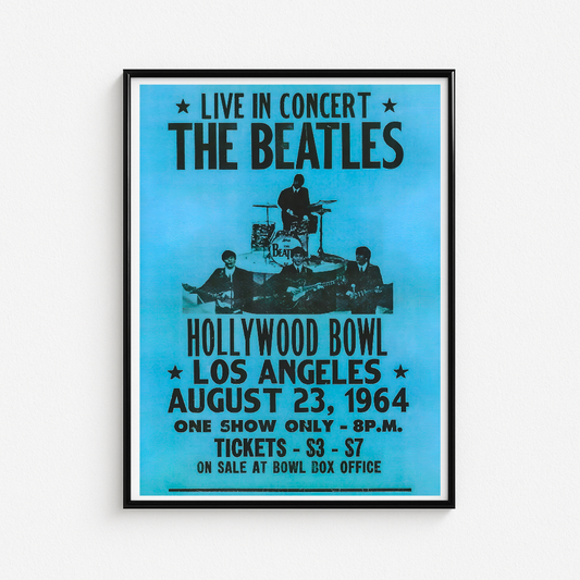 Cuadro The Beatles Live In Concert Hollywood Bowl