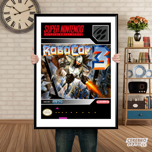 Cuadro SNES Robocop 3