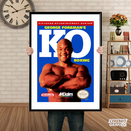 Cuadro Nintendo George Foreman KO!
