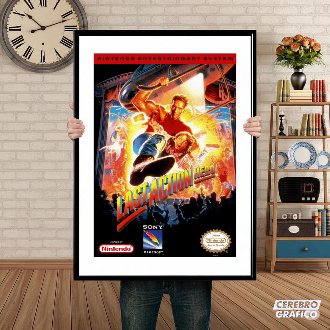 Cuadro Nintendo The Last Action Hero