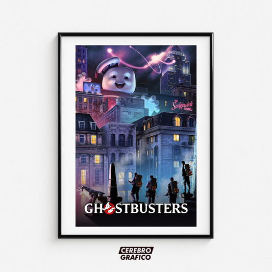 Cuadro Película Los Cazafantasmas - GhostBusters
