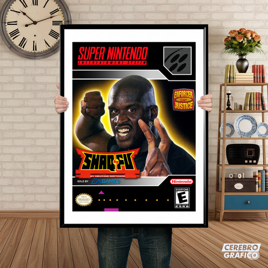 Cuadro SNES Shaq-Fu