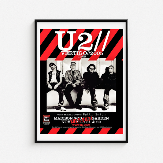 Cuadro U2 Vertigo 2005