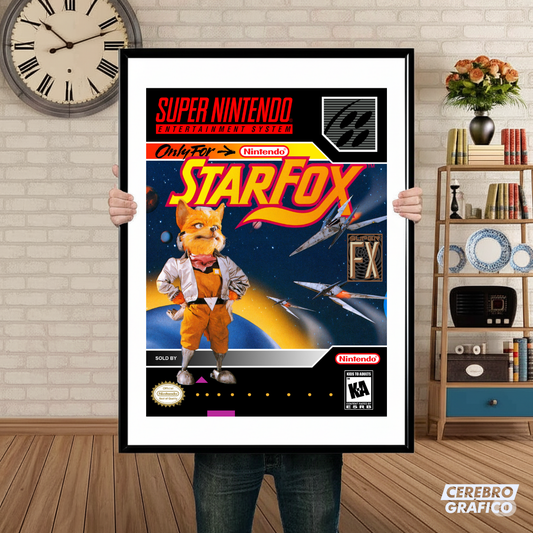 Cuadro SNES Starfox