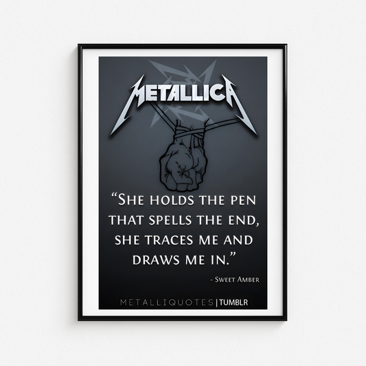Cuadro Metallica Lyrics