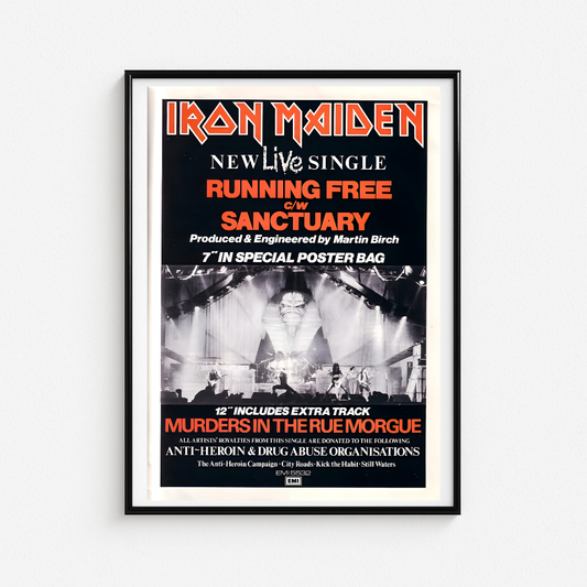 Cuadro Iron Maiden Murders in the Rue Morgue