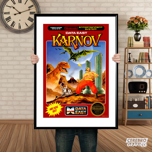 Cuadro Nintendo Karnov