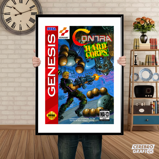 Cuadro SEGA Contra Hard Corps