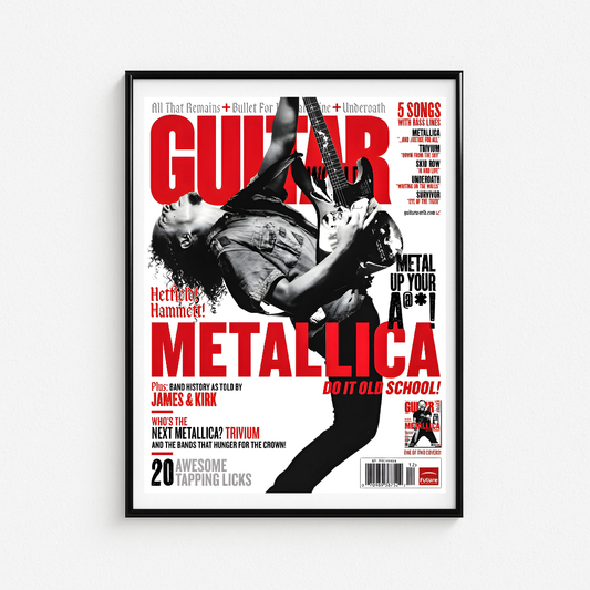 Cuadro Metallica Guitar Cover
