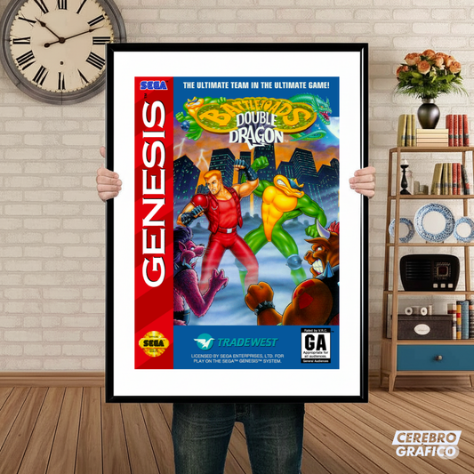 Cuadro SEGA Battletoads Double Dragon