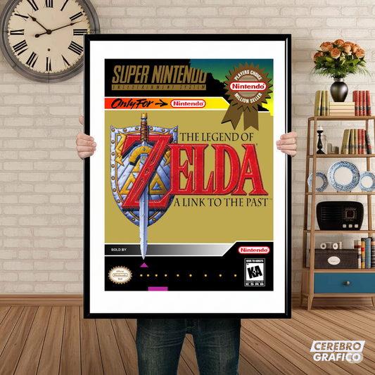 Cuadro SNES The Legend Of Zelda A Link to the Past