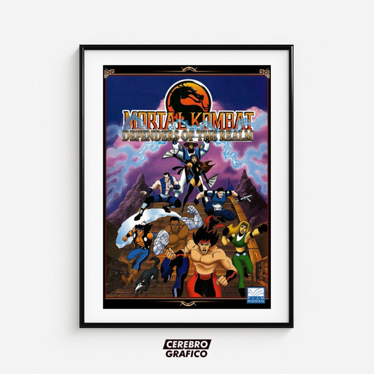 Cuadro Mortal Kombat Defenders of the Realm