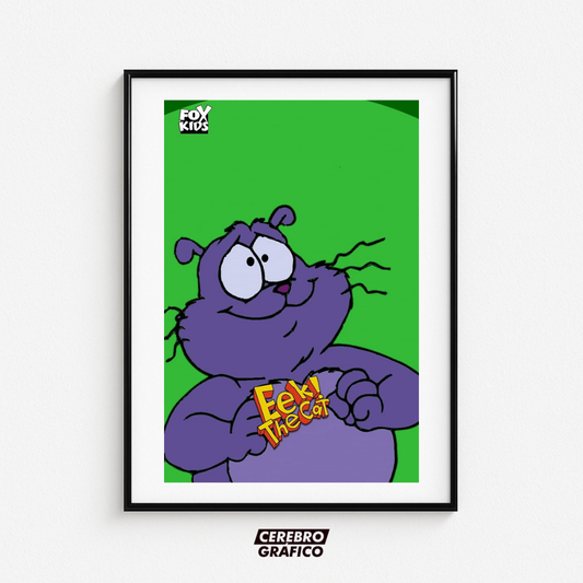 Cuadro Fek! The Cat