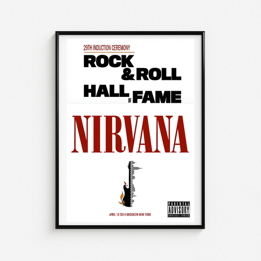 Cuadro Nirvana Hall of Fame