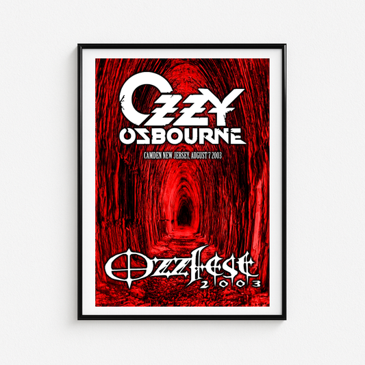 Cuadro Ozzy Osbourne Ozzfest 2003