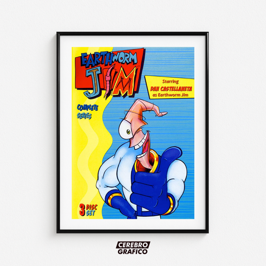 Cuadro EarthWorth Jim Complete Series