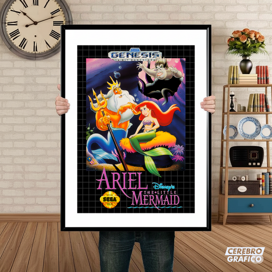 Cuadro SEGA Ariel the Little Mermaid