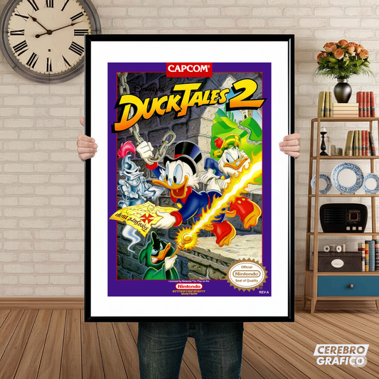 Cuadro Nintendo Duck Tales 2