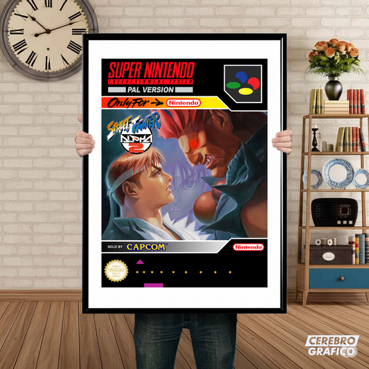 Cuadro SNES Street Fighter Alpha 2