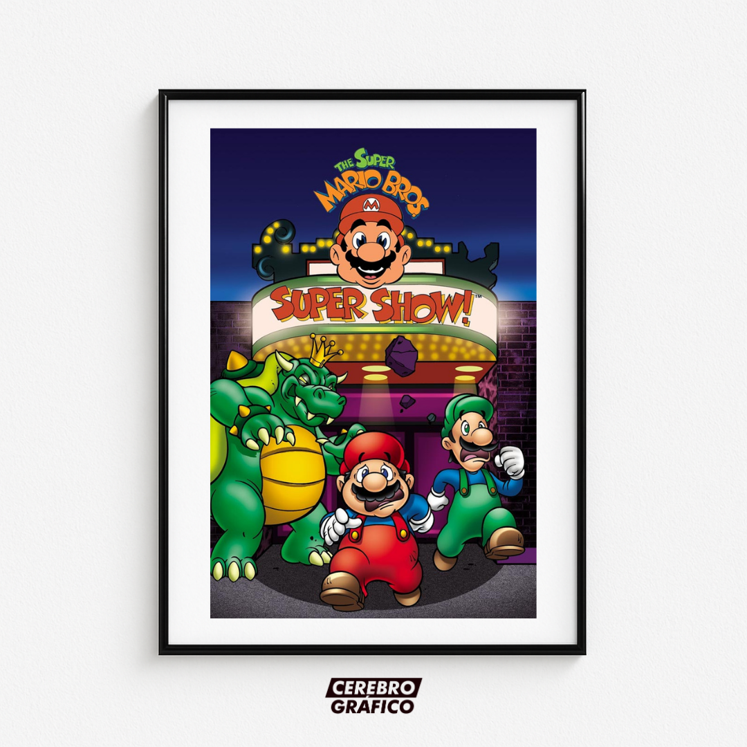 Cuadro Super Mario Bros Super Show
