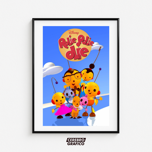 Cuadro Rolie Polie Olie
