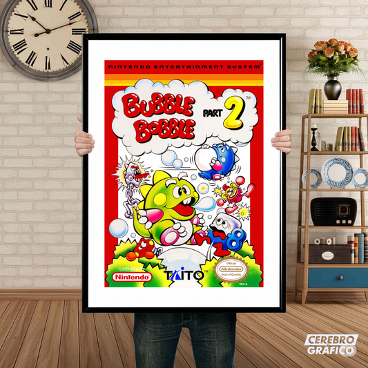 Cuadro Nintendo Bubble Bobble 2