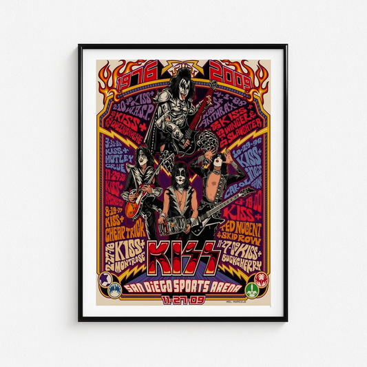 Cuadro Kiss San Diego Sports Arena