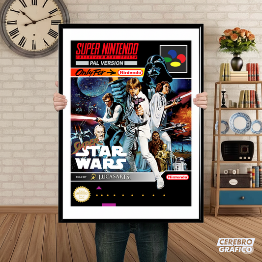 Cuadro SNES Super Star Wars