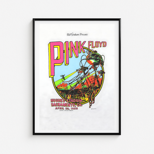 Cuadro Pink Floyd Hughes Stadium Sacramento