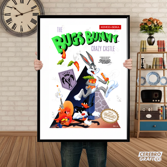 Cuadro Nintendo Bugs Bunny Crazy Castle