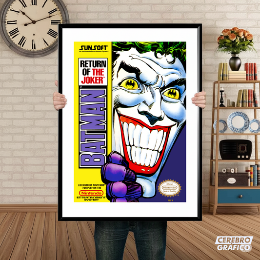 Cuadro Nintendo Return Of The Jocker