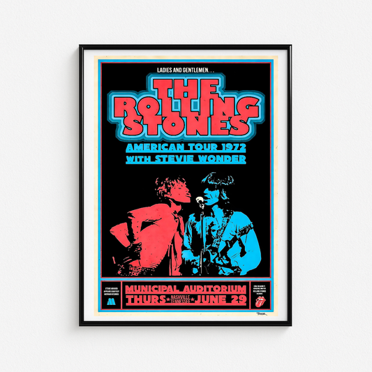 Cuadro The Rolling Stones American Tour 1972