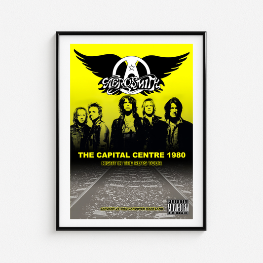 Cuadro Aerosmith The Capital Centre 1980