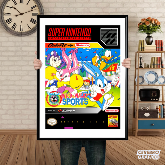 Cuadro SNES Tinny Toon Wild & Wacky