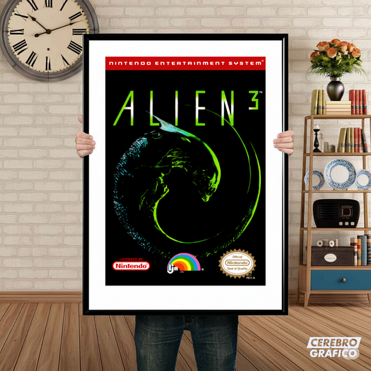 Cuadro Nintendo Alien 3