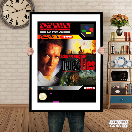 Cuadro SNES True Lies