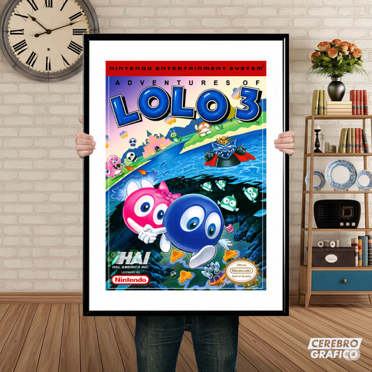 Cuadro Nintendo Lolo 3