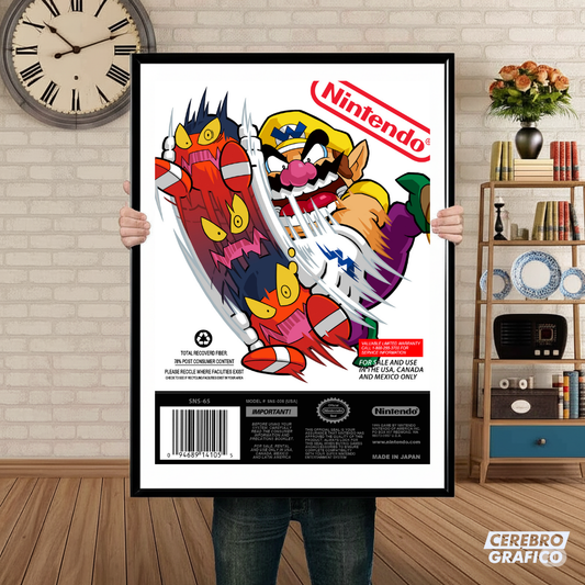 Cuadro SNES Wario's Woods Alternativo