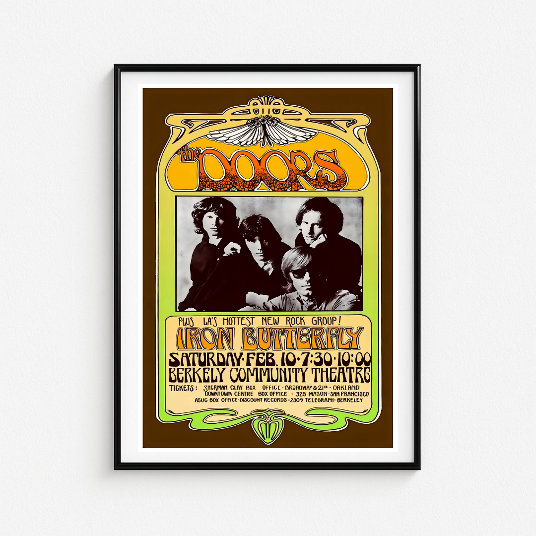 Cuadro The Doors Iron Butterfly