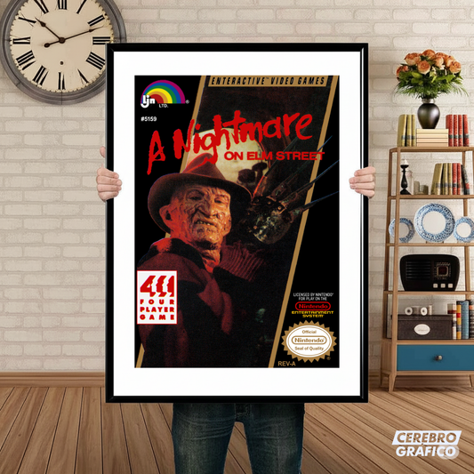 Cuadro Nintendo A Nightmare On Elm Street
