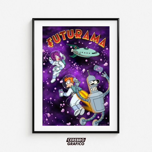 Cuadro Futurama