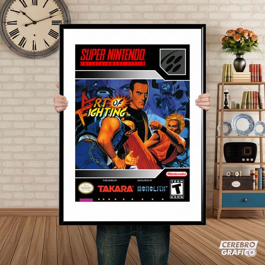 Cuadro SNES Art of Fighting