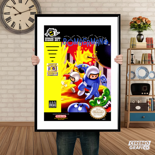 Cuadro Nintendo Bomberman II