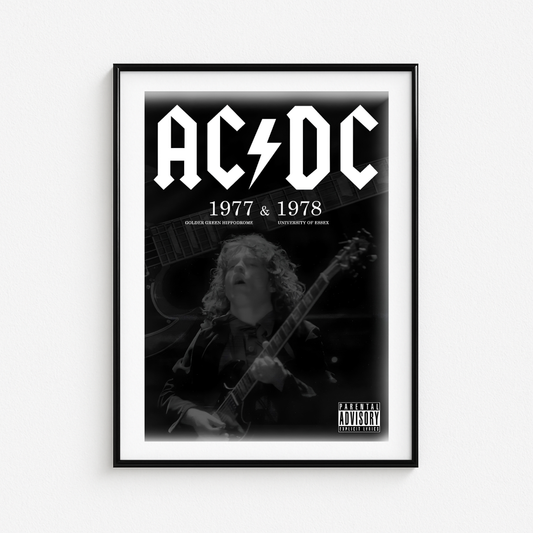 Cuadro ACDC 1977 & 1978