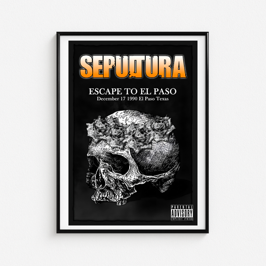 Cuadro Sepultura Escape To El Paso