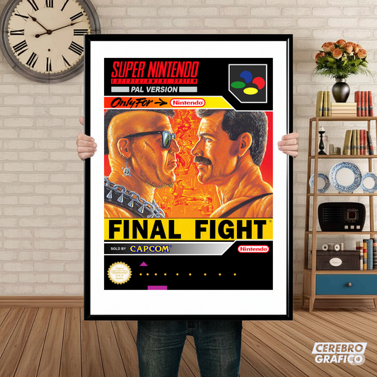 Cuadro SNES Final Fight Pal Version